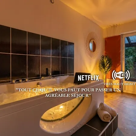Apartment Montesquieu Balneo Netflix Proche Lille Roubaix